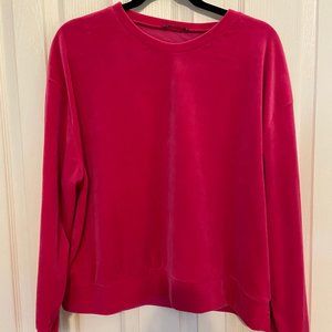 Zara velvet sweater